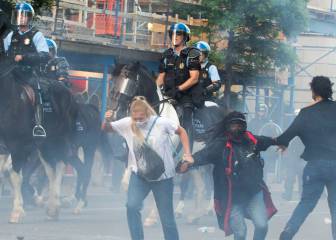¿Por qué el gas lacrimógeno no está prohibido en protestas? 