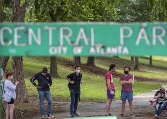 Casos, muertes y recuperados por coronavirus en USA, 9 junio