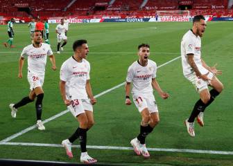 Sevilla anota el primer gol en LaLiga tras el coronavirus