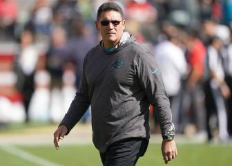 Ron Rivera muestra apoyo a protestas durante el himno