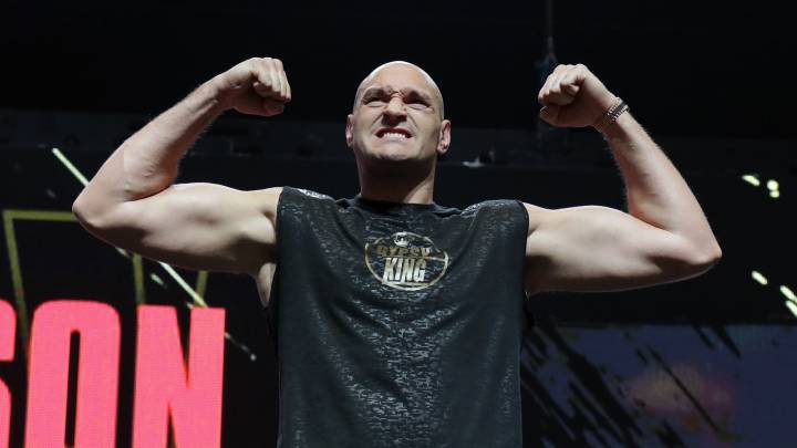 Tyson Fury descarta a Andy Ruiz de los 5 mejores pesos pesados del mundo
