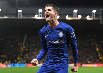 Pulisic vuelve a jugar con el Chelsea tras 5 meses fuera