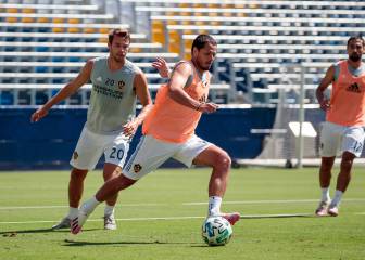 Galaxy entrena en conjunto previo al torneo en Orlando