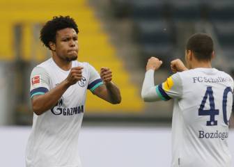 McKennie anotó su tercer gol de la temporada con Schalke 04