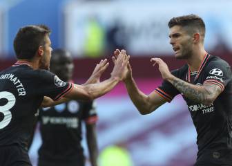 Pulisic sale de la banca para rescatar al Chelsea