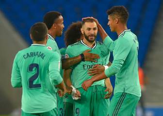 Benzema amplía la ventaja para el Madrid que ya gana 2-0