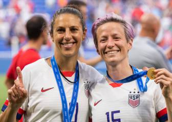 Carli Lloyd será baja del torneo de NWSL junto a Rapinoe
