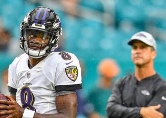John Harbaugh muestra diferencias con Lamar Jackson