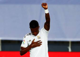 Así adelantó Vinícius al Madrid con polémica incluida