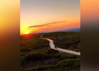 La rampa de patinetas más grande y con una increíble vista
