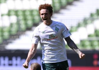 Josh Sargent rompió su racha sin gol en la Bundesliga