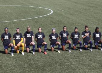 Jugadoras de NWSL protestan contra el racismo en USA