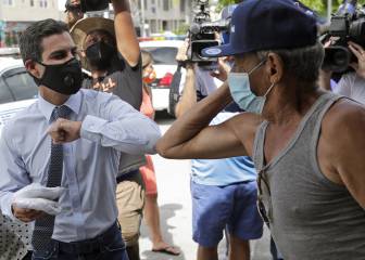 Coronavirus USA: multas y sanciones por no llevar mascarilla en Miami 