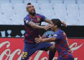 Así fue gol de cabeza más fácil en la carrera de Suárez