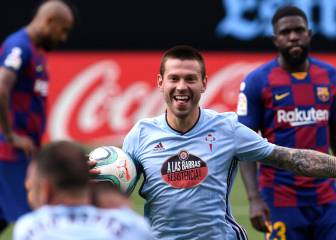 ¡Gran contragolpe del Celta! Smolov empató ante el Barça
