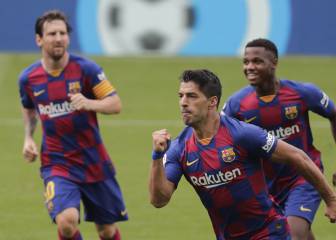 Doblete de Suárez para mantener la esperanza del título