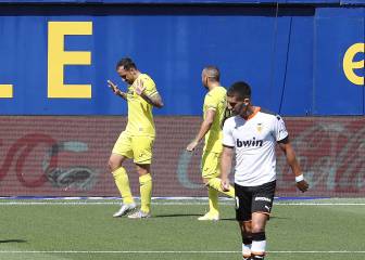 Vaya golazo de Alcácer para poner el 1 - 0 para Villarreal