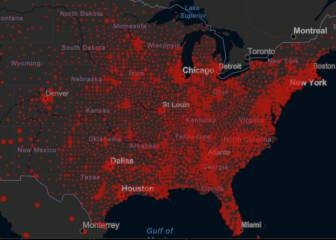 Casos y muertes por estado de coronavirus en USA; 2 de julio