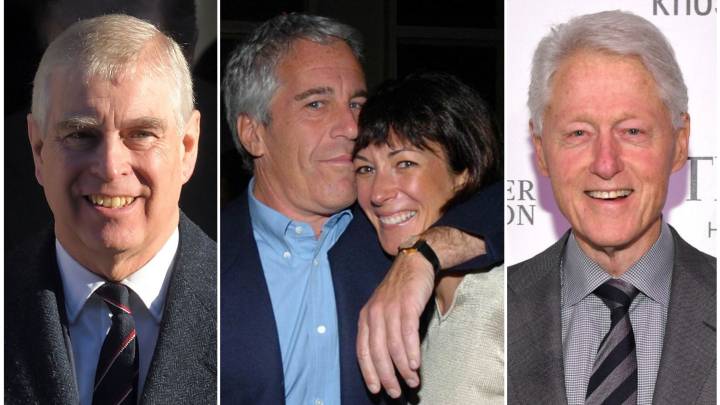 ¿Cuál era la relación de Bill Clinton y el príncipe Andrew con Ghislaine Maxwell?