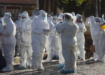 Fauci advierte que la primera ola está lejos de terminar