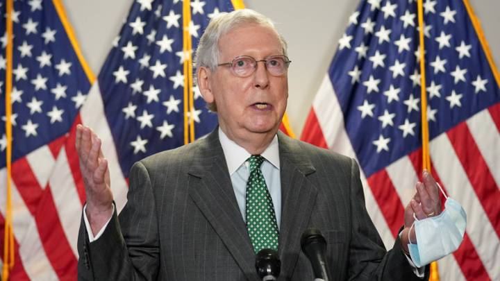 Cheque de estímulo: El líder del Senado abre la puerta a nuevos cheques