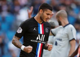 Así fue el gol con el que Icardi abrió el marcador para el PSG