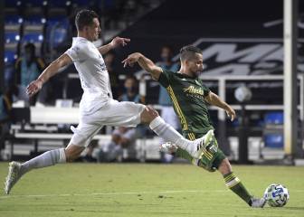 Chicharito anotó, pero el Galaxy perdió ante Portland