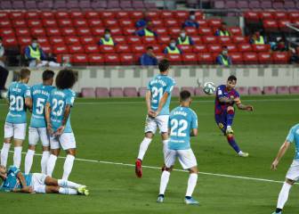 Messi empata con un golazo y el Barca quiere remontar
