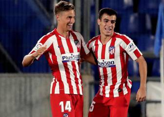Así fue el gol de Llorente para el Atleti sobre Getafe