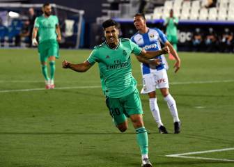 Enorme pase de Isco que Asensio convierte en gol: el Leganés sufre