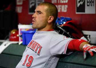 Joey Votto no quiere sonidos artificiales en estadios