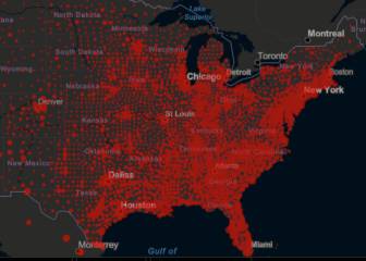 Casos y muertes por estado de coronavirus en USA; 24 de julio