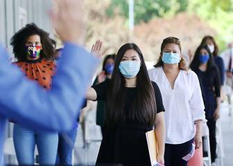 Muertes y recuperados por coronavirus en Estados Unidos