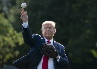 Trump pospone lanzamiento ceremonial con los Yankees