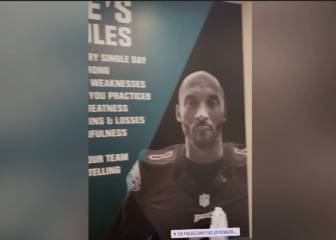 En Philadelphia Eagles así recuerdan a Kobe Bryant