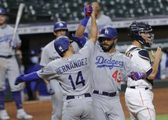 En trece innings los Dodgers barren a los Astros