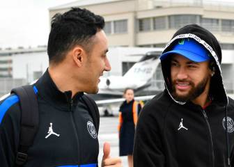 Neymar retó a Keylor Navas a probar sus habilidades