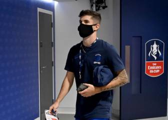 Pulisic, titular en Wembley para la final de FA Cup