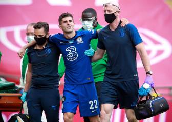 ¡Se encienden las alarmas! Pulisic salió lesionado