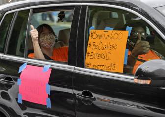 ¿Cuántas personas recibieron la ayuda de 600$ al desempleo?