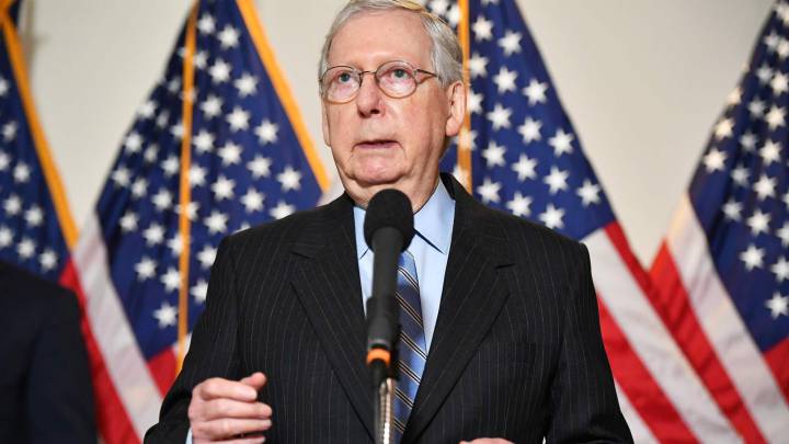 Cheque de estímulo: Mitch McConnell se abre a una extensión de $600