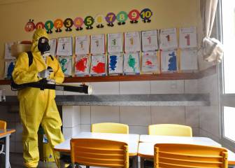 Reapertura de escuelas: Personal de Georgia en cuarentena