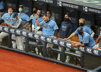 Rays, primeros en ganerle tres a Yankees en la campaña 2020