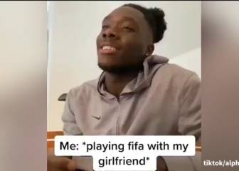 Cuando tu novia no te respeta en el videojuego de FIFA