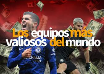 Chelsea y Manchester City entre los equipos más valiosos
