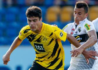 Gio Reyna se estrena en la pretemporada del Dortmund