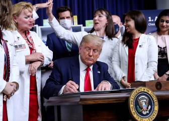 ¿Cómo de rápido podría firmar Trump el segundo cheque estímulo? 