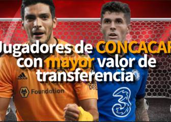 Los jugadores de CONCACAF con mayor valor de transferencia