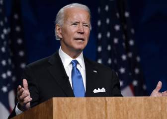 Biden promete sacar a Estados Unidos de la oscuridad de Trump 