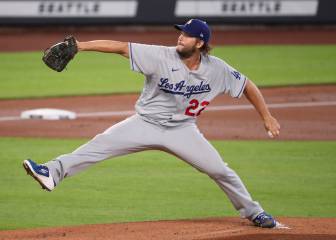 Kershaw pasa a Drysdale en la lista de K de los Dodgers